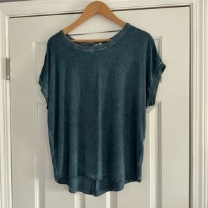 Cable & Gauge Green Relaxed Short Sleeve Tee